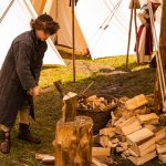 Lebendiges Mittelalter auf den Wiesen am Chiemsee im Seepark Bernau – Felden