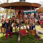 Lebendiges Mittelalter auf den Wiesen am Chiemsee im Seepark Bernau – Felden