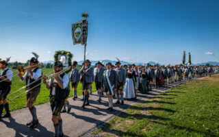 Gaufest Pfaffenhofen - Kirchenzug & Festgottesdienst