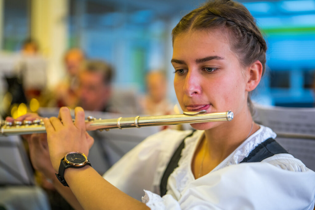 Gründungskonzert des Euregio-Blasorchester-Inntal in Ebbs
