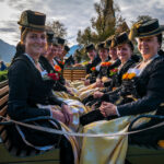 Traditioneller Leonhardiritt in Nußdorf