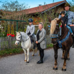 Traditioneller Leonhardiritt in Nußdorf