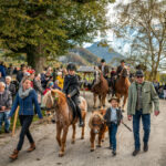 Traditioneller Leonhardiritt in Nußdorf