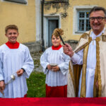 Traditioneller Leonhardiritt in Nußdorf