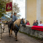 Traditioneller Leonhardiritt in Nußdorf